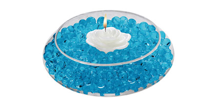 photo of blue decobeads
