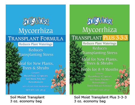 Soil Moist Transplant and Transplant Plus products