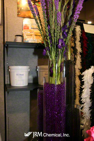 Black Vase Filler For Flower Centerpiece Water Storing Beads 