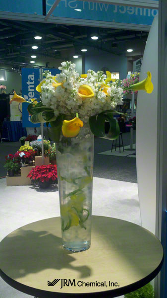store water for flowers Green gel beads vase decor 