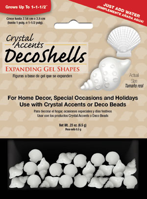 Deco Shells packaging